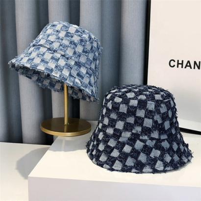 Antionette Denim Bucket Hat