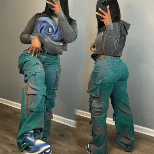 Raine Hight-Waist Denim Jeans