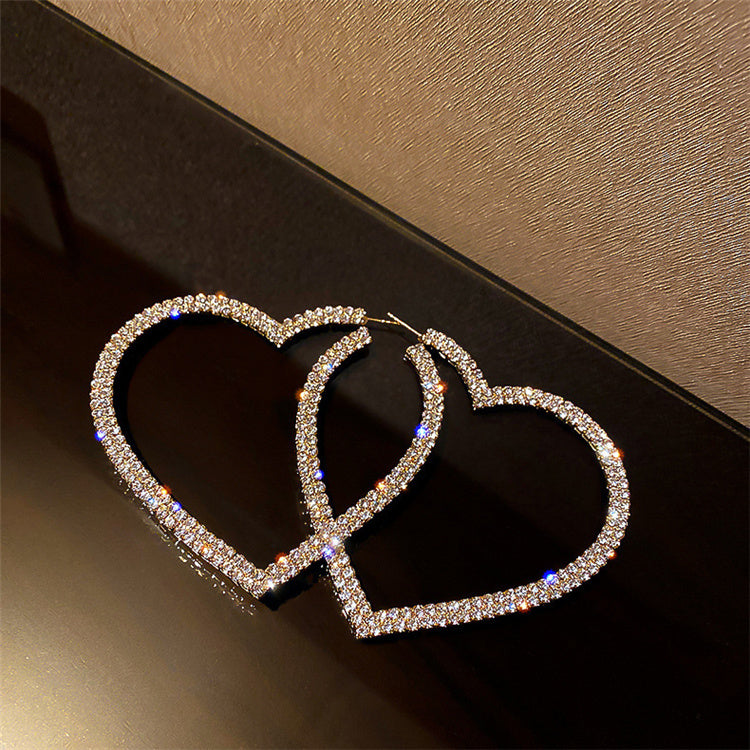Heart Diamond Earrings - Dreamcatchers Reality