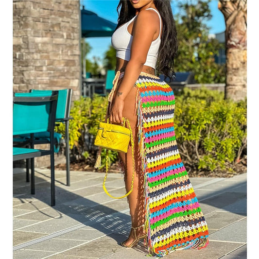 Jameria Knitted Tassel Skirt - Dreamcatchers Reality