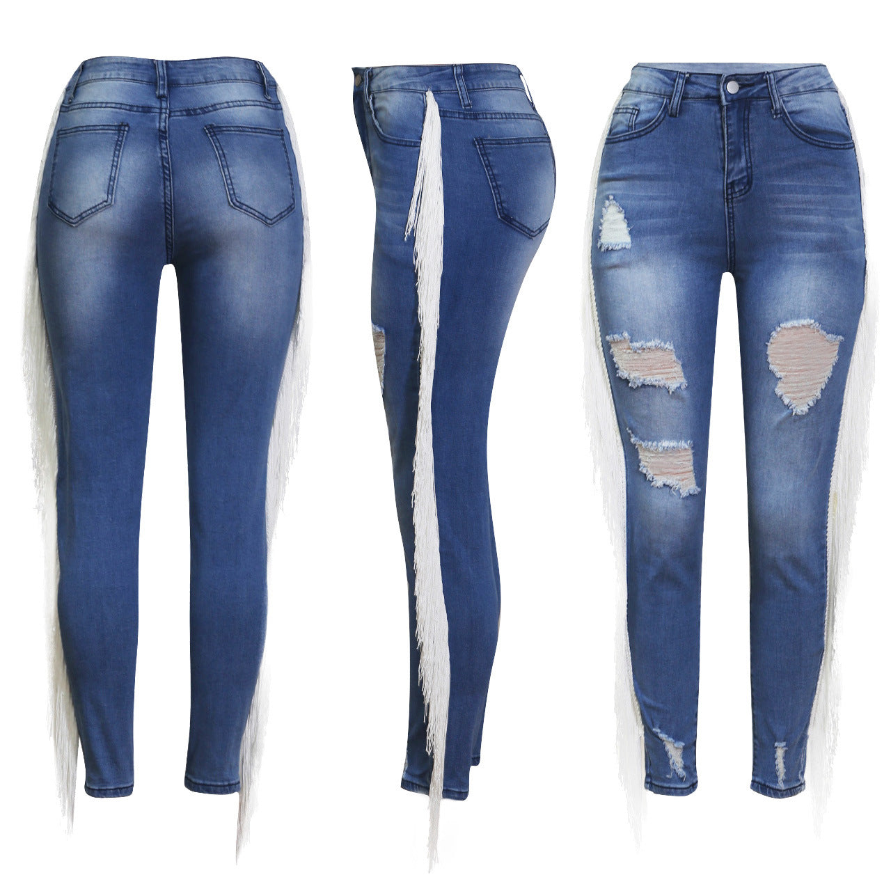 Marilyn Fashion Tassel Jeans - Dreamcatchers Reality