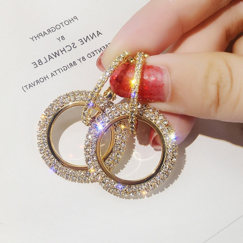 Kassie Elegant Diamond Drop Earrings - Dreamcatchers Reality