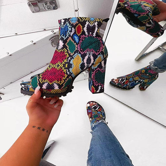 Dasia Open-Toe Ankle Heels - Dreamcatchers Reality