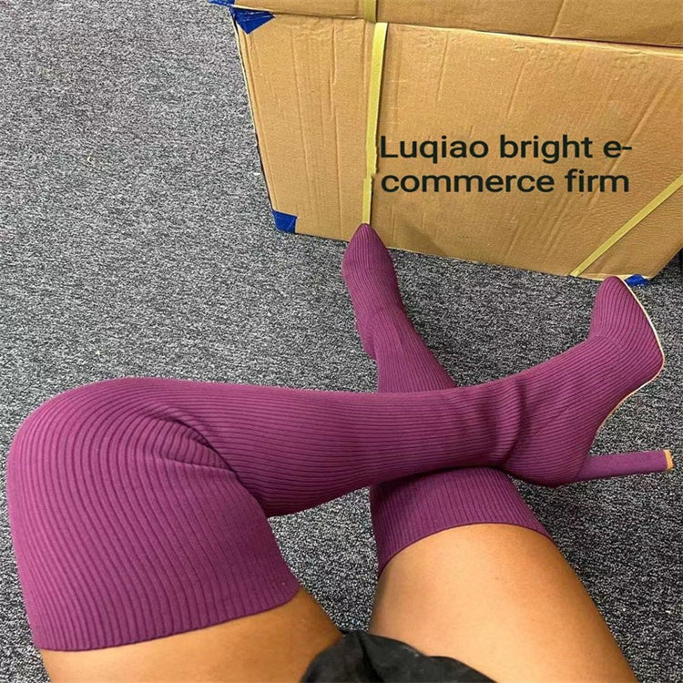 Unica Sock High Heel Boots - Dreamcatchers Reality